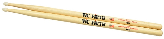 Vic Firth 5B American Classic Drumsticks - Nylon Tip